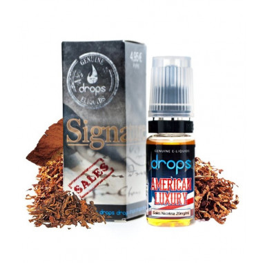 AMERICAN LUXURY SALES DE NICOTINA 10ML - DROPS Drops E-liquids - 1