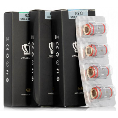 PACK 4 RESISTENCIAS CROWN V - UWELL Uwell - 1 PACK 4 RESISTENCIAS CROWN V - UWELL Uwell - 1
