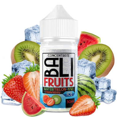 AROMA WATERMELON KIWI STRAWBERRY ICE 30ML - BALI FRUITS King Crest - 1